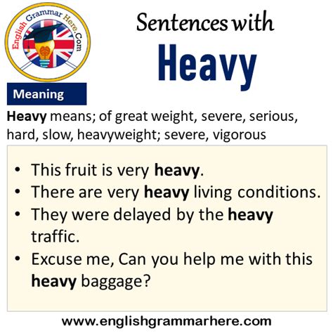 HEAVY definition and meaning .